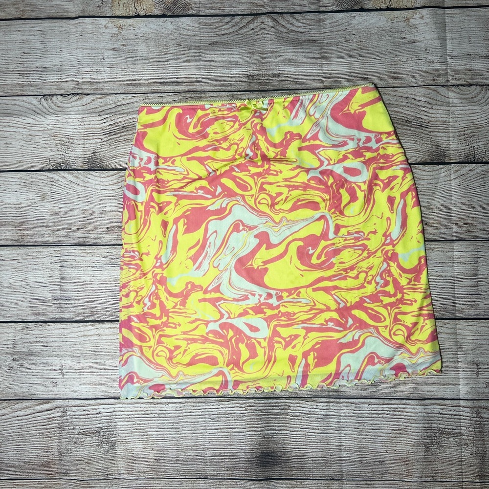 Wild Fable Neon Mini Skirt